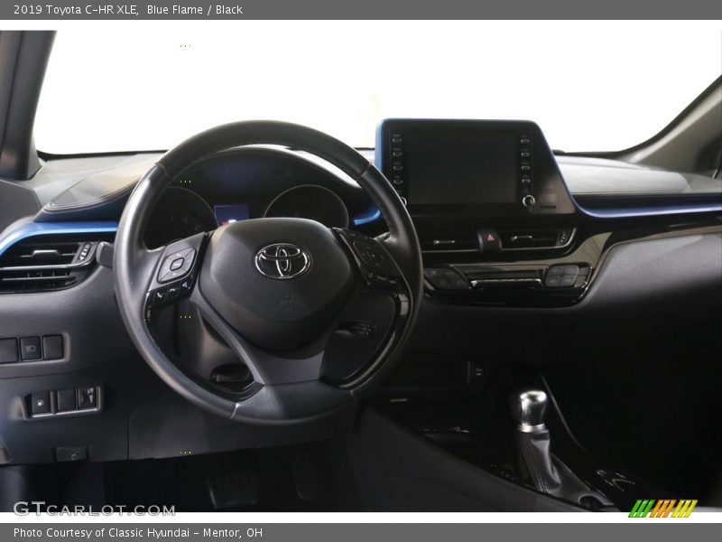 Blue Flame / Black 2019 Toyota C-HR XLE