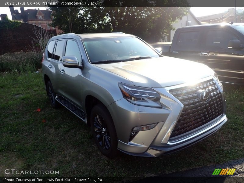 Atomic Silver / Black 2021 Lexus GX 460 Premium