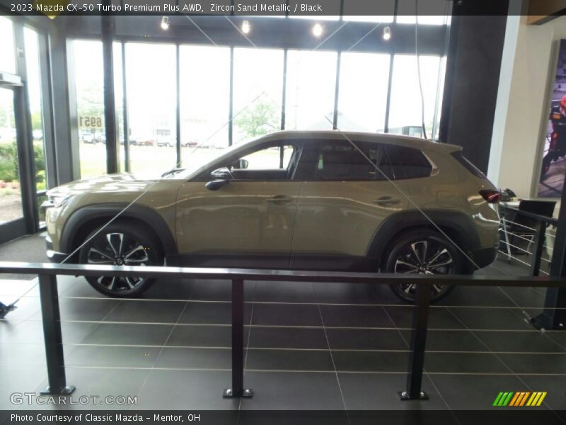 Zircon Sand Metallic / Black 2023 Mazda CX-50 Turbo Premium Plus AWD