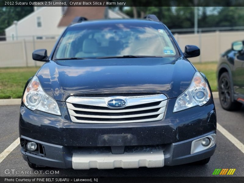 Crystal Black Silica / Warm Ivory 2012 Subaru Outback 2.5i Limited