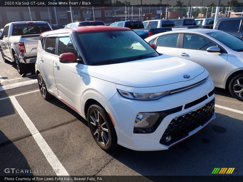 Snow White Pearl / Black 2020 Kia Soul GT-Line