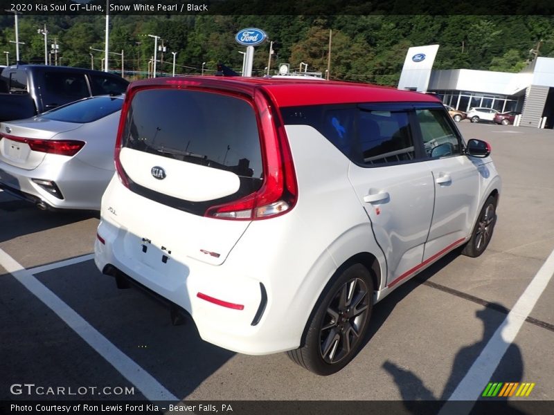 Snow White Pearl / Black 2020 Kia Soul GT-Line