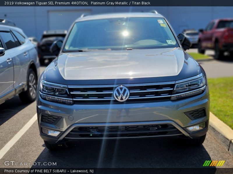Platinum Gray Metallic / Titan Black 2019 Volkswagen Tiguan SEL Premium 4MOTION