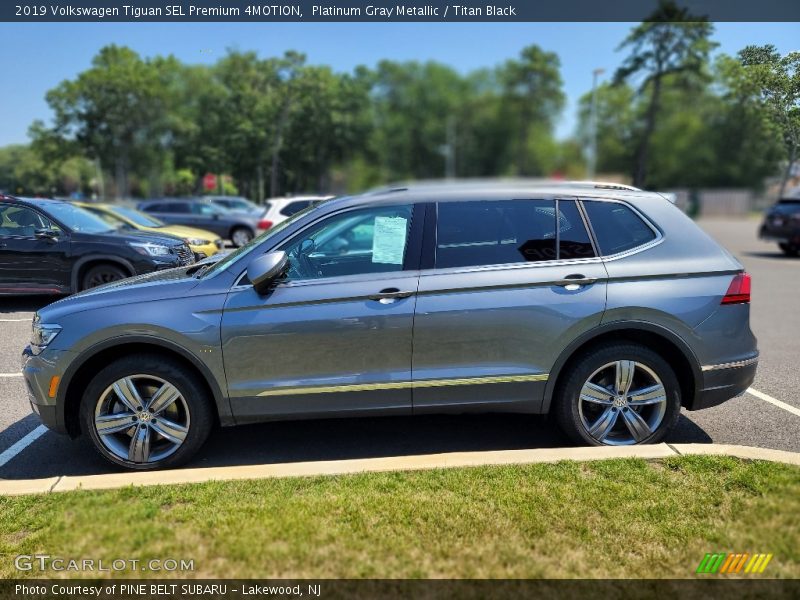 Platinum Gray Metallic / Titan Black 2019 Volkswagen Tiguan SEL Premium 4MOTION