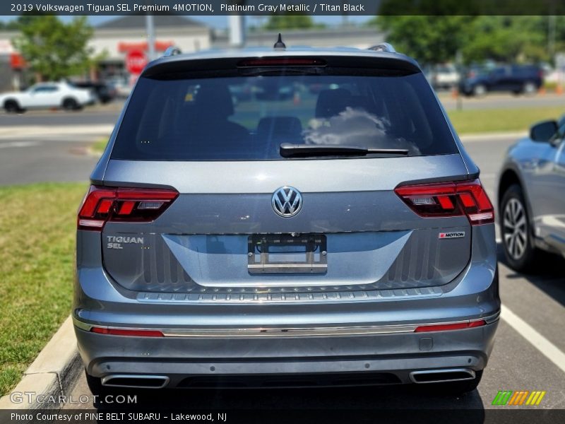 Platinum Gray Metallic / Titan Black 2019 Volkswagen Tiguan SEL Premium 4MOTION