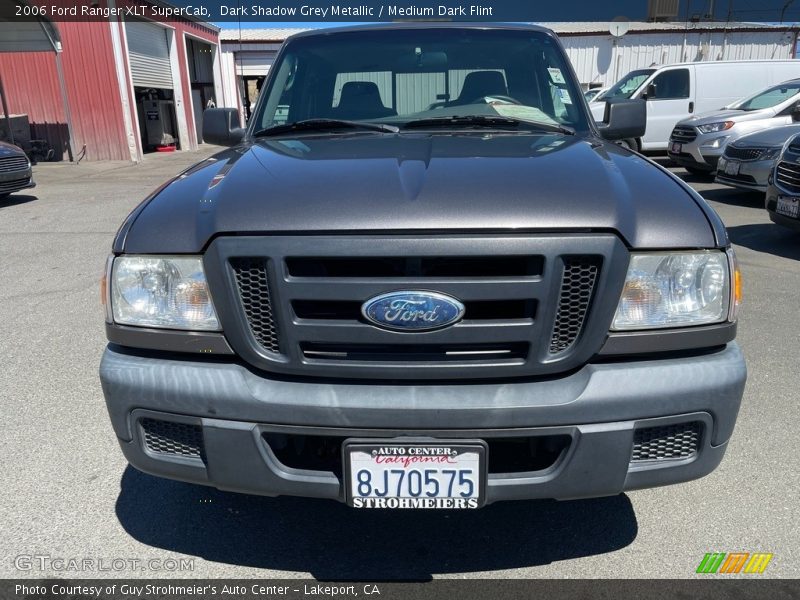 Dark Shadow Grey Metallic / Medium Dark Flint 2006 Ford Ranger XLT SuperCab
