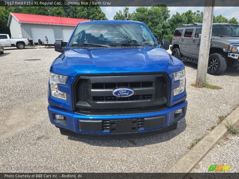 Lightning Blue / Earth Gray 2017 Ford F150 XL Regular Cab