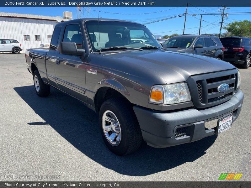 Dark Shadow Grey Metallic / Medium Dark Flint 2006 Ford Ranger XLT SuperCab