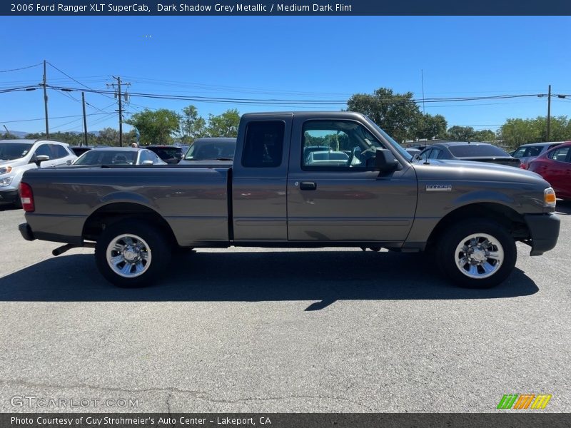 Dark Shadow Grey Metallic / Medium Dark Flint 2006 Ford Ranger XLT SuperCab