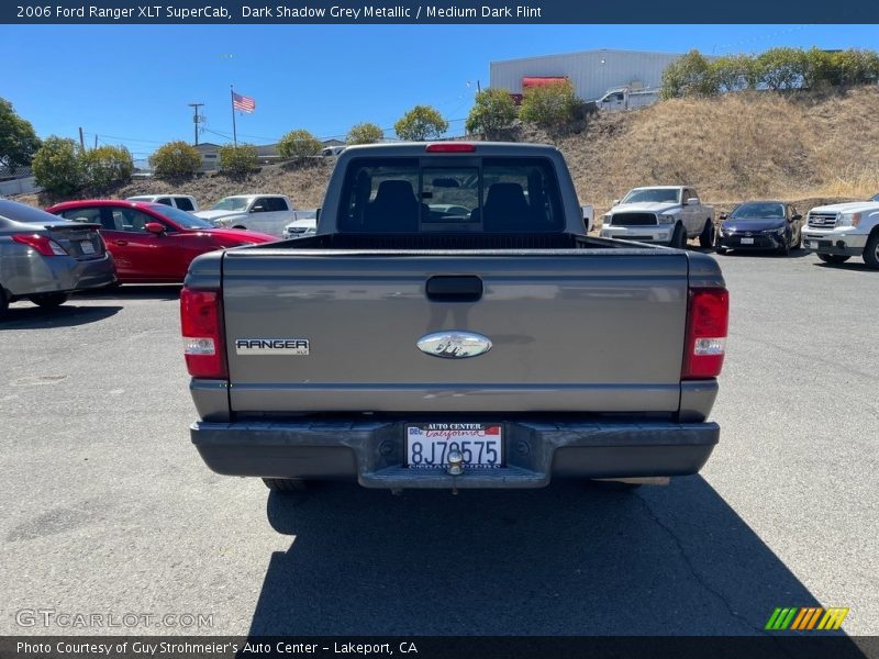 Dark Shadow Grey Metallic / Medium Dark Flint 2006 Ford Ranger XLT SuperCab