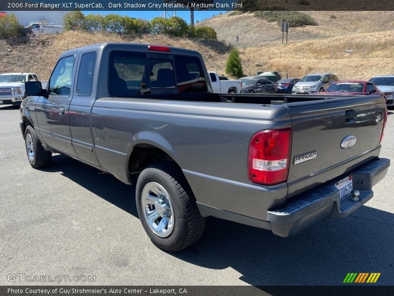 Dark Shadow Grey Metallic / Medium Dark Flint 2006 Ford Ranger XLT SuperCab