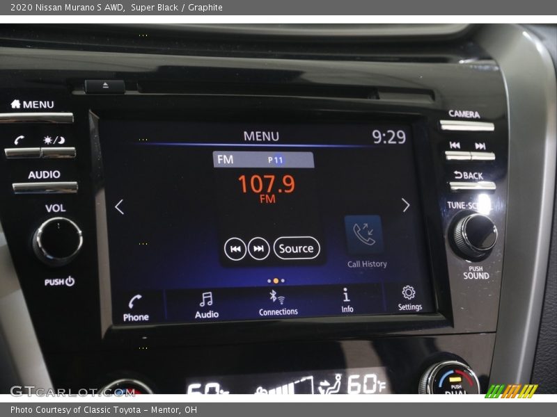 Super Black / Graphite 2020 Nissan Murano S AWD