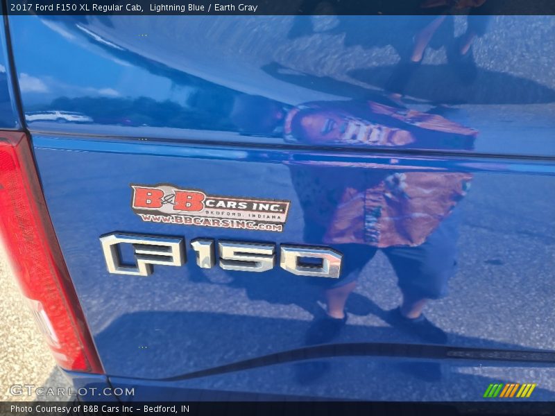 Lightning Blue / Earth Gray 2017 Ford F150 XL Regular Cab