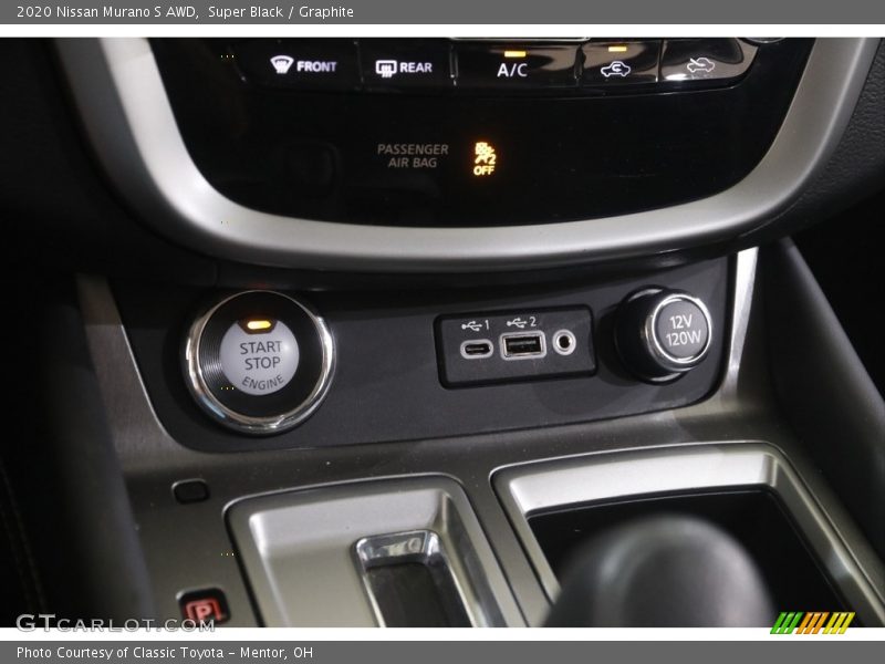 Super Black / Graphite 2020 Nissan Murano S AWD