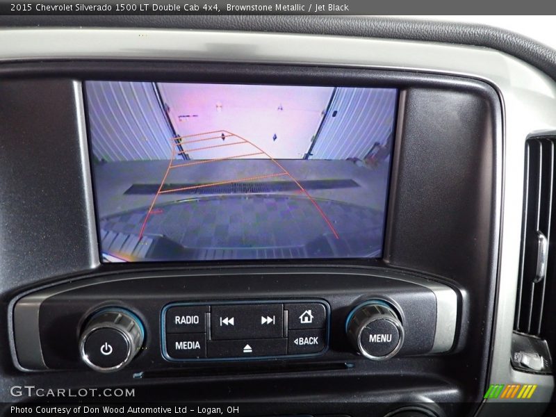 Brownstone Metallic / Jet Black 2015 Chevrolet Silverado 1500 LT Double Cab 4x4