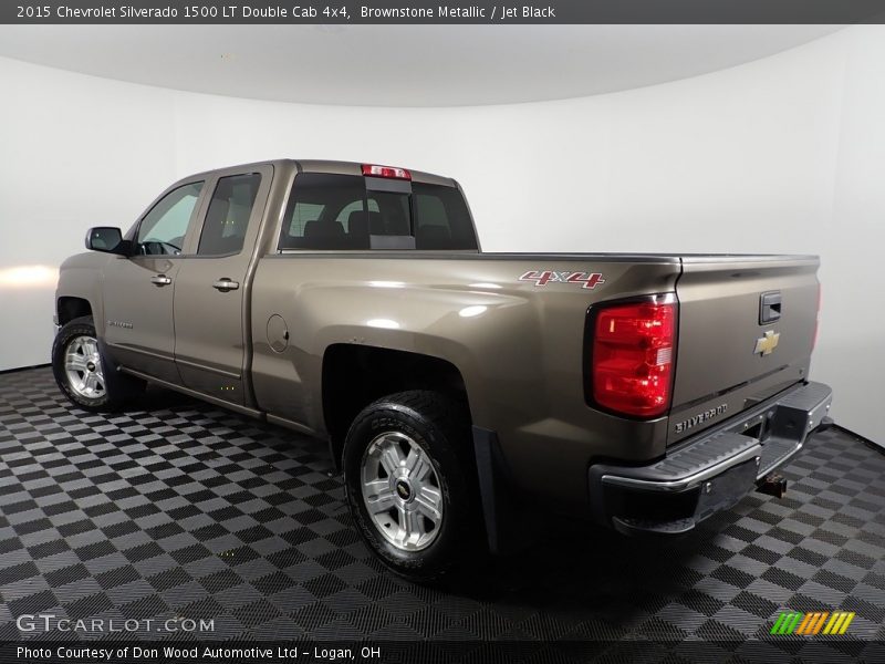 Brownstone Metallic / Jet Black 2015 Chevrolet Silverado 1500 LT Double Cab 4x4