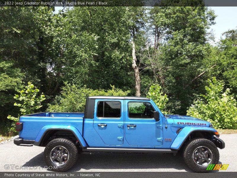 Hydro Blue Pearl / Black 2022 Jeep Gladiator Rubicon 4x4