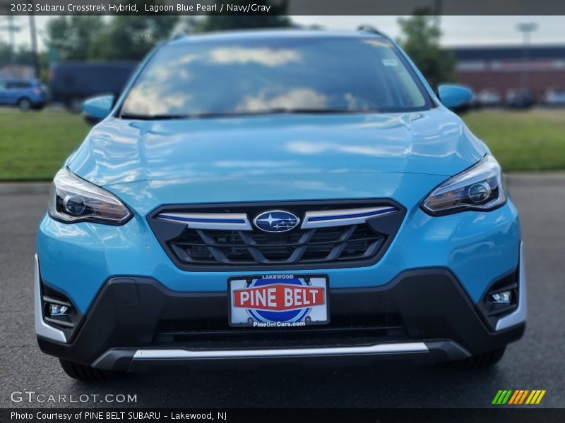 Lagoon Blue Pearl / Navy/Gray 2022 Subaru Crosstrek Hybrid