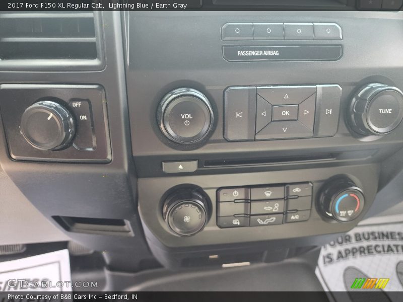 Lightning Blue / Earth Gray 2017 Ford F150 XL Regular Cab