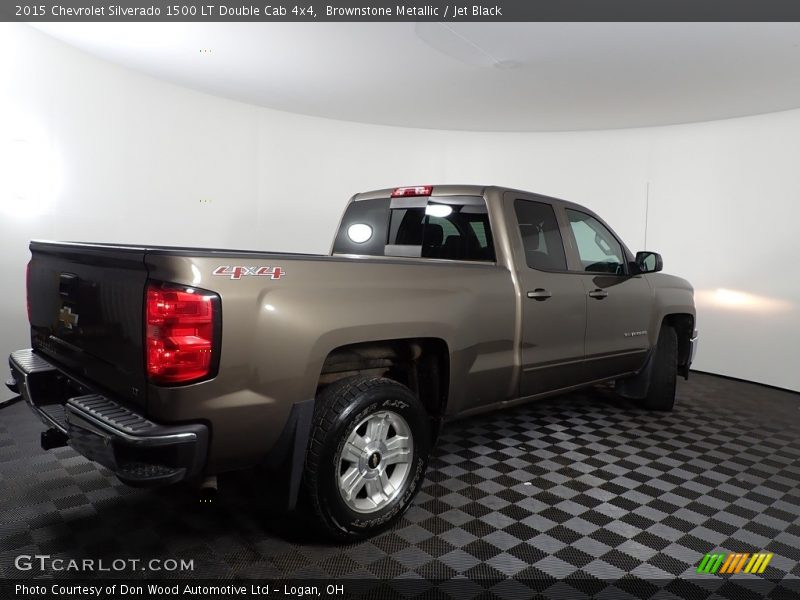 Brownstone Metallic / Jet Black 2015 Chevrolet Silverado 1500 LT Double Cab 4x4