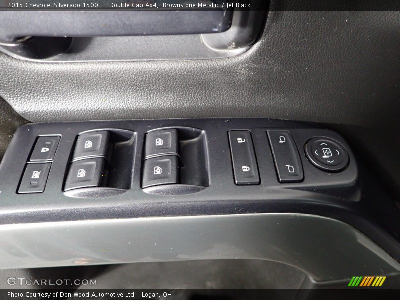 Brownstone Metallic / Jet Black 2015 Chevrolet Silverado 1500 LT Double Cab 4x4