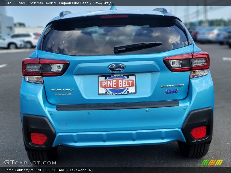 Lagoon Blue Pearl / Navy/Gray 2022 Subaru Crosstrek Hybrid