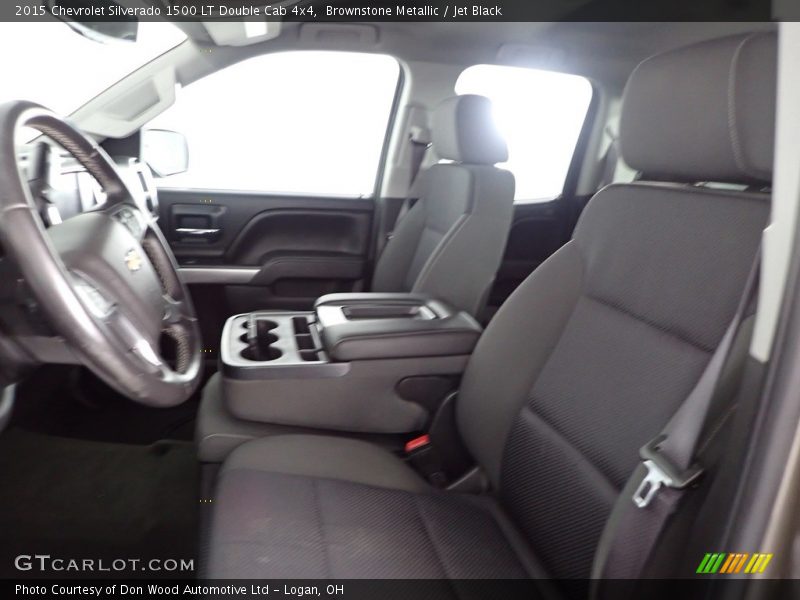 Brownstone Metallic / Jet Black 2015 Chevrolet Silverado 1500 LT Double Cab 4x4
