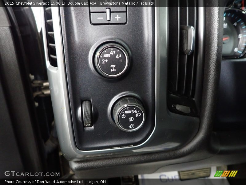 Brownstone Metallic / Jet Black 2015 Chevrolet Silverado 1500 LT Double Cab 4x4