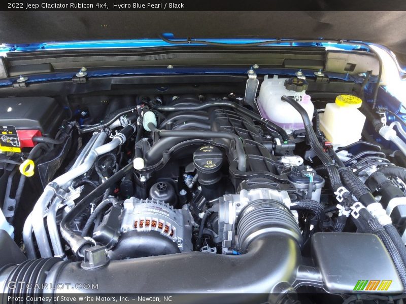 Hydro Blue Pearl / Black 2022 Jeep Gladiator Rubicon 4x4