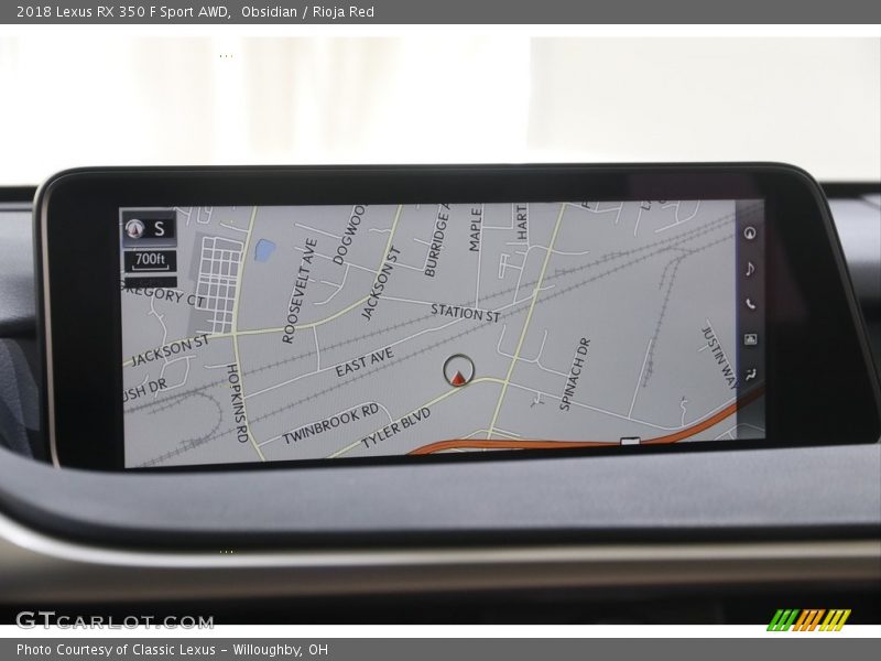 Obsidian / Rioja Red 2018 Lexus RX 350 F Sport AWD