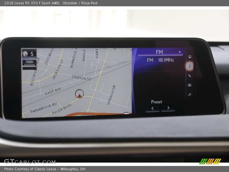 Obsidian / Rioja Red 2018 Lexus RX 350 F Sport AWD