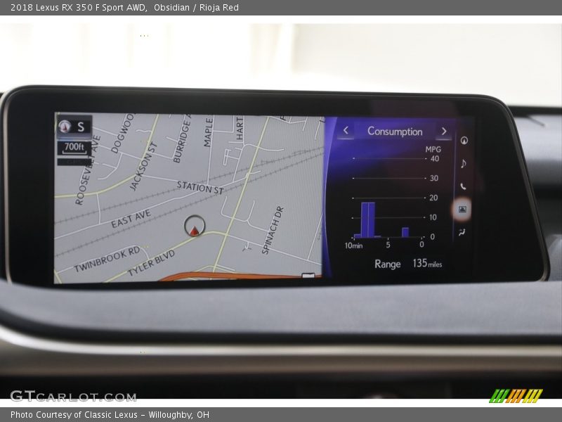 Obsidian / Rioja Red 2018 Lexus RX 350 F Sport AWD
