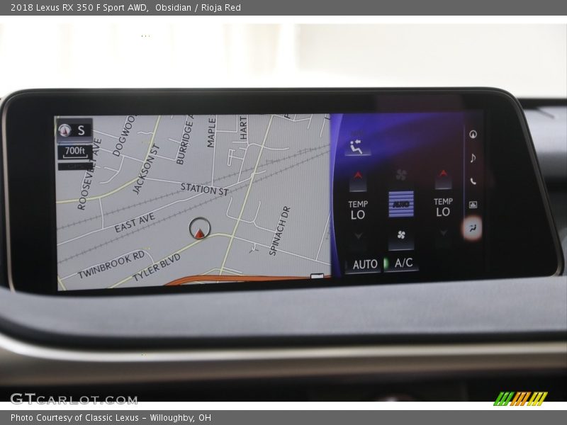 Obsidian / Rioja Red 2018 Lexus RX 350 F Sport AWD