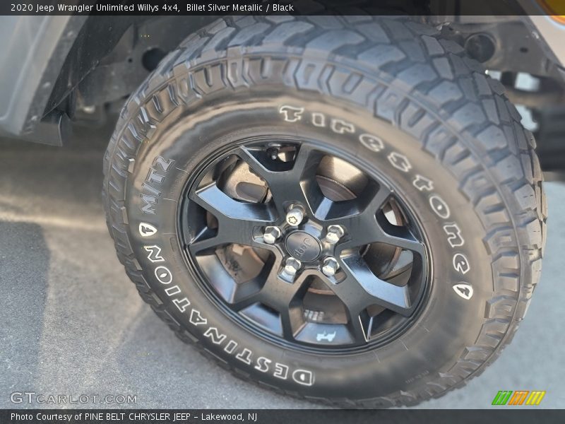 Billet Silver Metallic / Black 2020 Jeep Wrangler Unlimited Willys 4x4