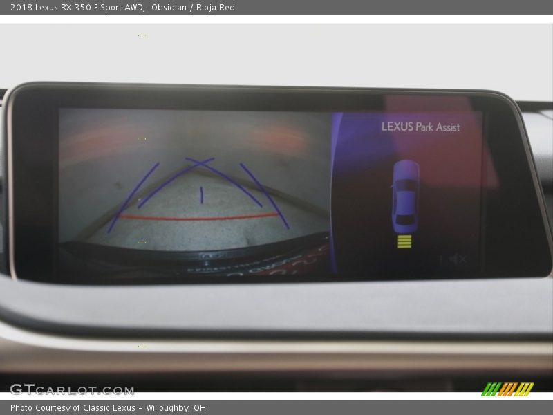 Obsidian / Rioja Red 2018 Lexus RX 350 F Sport AWD