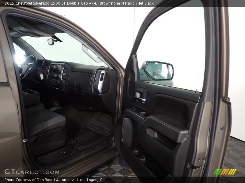 Brownstone Metallic / Jet Black 2015 Chevrolet Silverado 1500 LT Double Cab 4x4
