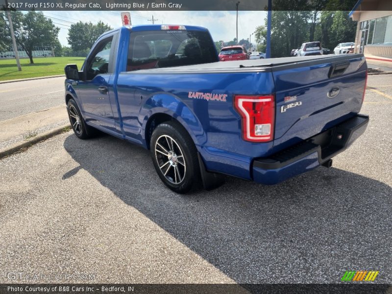Lightning Blue / Earth Gray 2017 Ford F150 XL Regular Cab