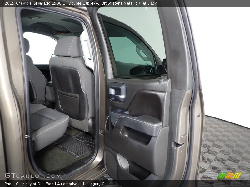 Brownstone Metallic / Jet Black 2015 Chevrolet Silverado 1500 LT Double Cab 4x4