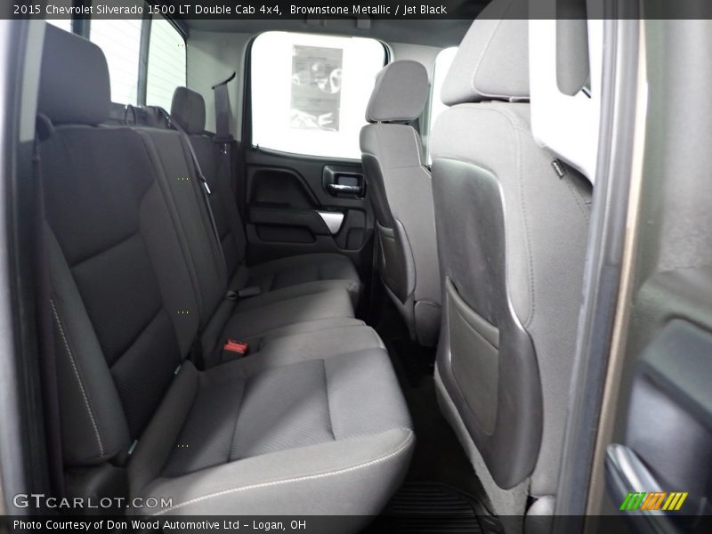 Brownstone Metallic / Jet Black 2015 Chevrolet Silverado 1500 LT Double Cab 4x4