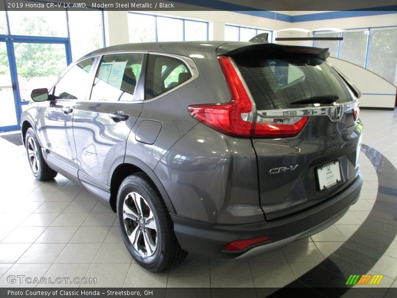 Modern Steel Metallic / Black 2019 Honda CR-V LX AWD