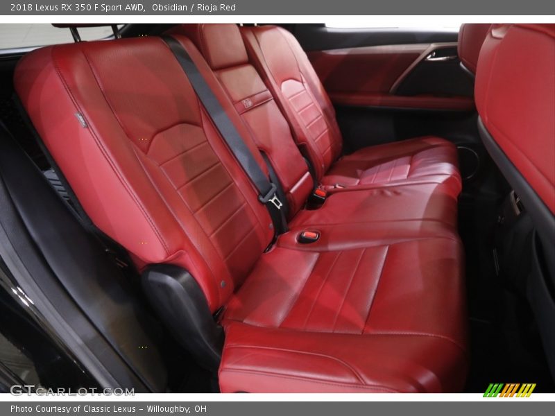 Obsidian / Rioja Red 2018 Lexus RX 350 F Sport AWD