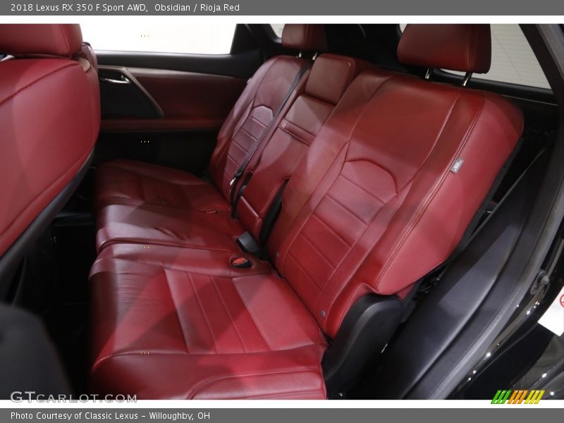 Obsidian / Rioja Red 2018 Lexus RX 350 F Sport AWD