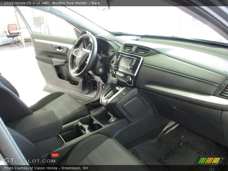 Modern Steel Metallic / Black 2019 Honda CR-V LX AWD
