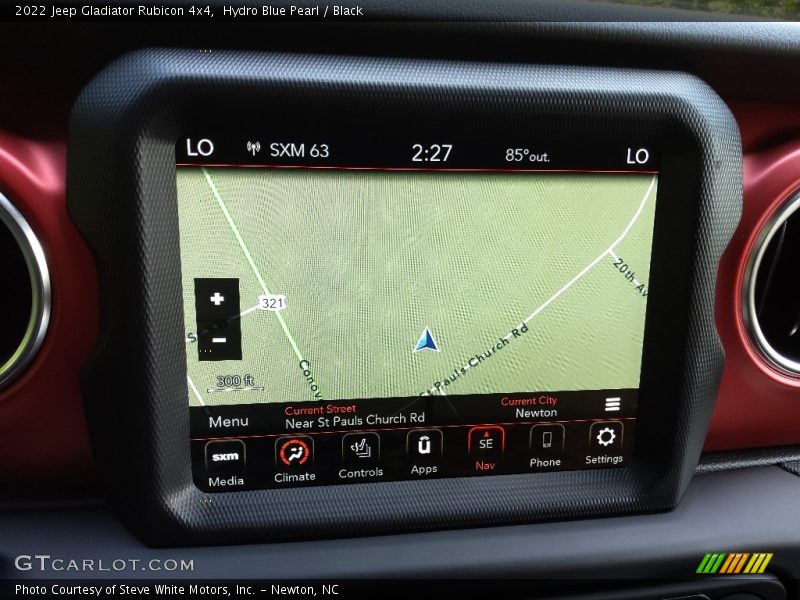 Hydro Blue Pearl / Black 2022 Jeep Gladiator Rubicon 4x4