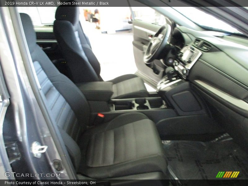 Modern Steel Metallic / Black 2019 Honda CR-V LX AWD