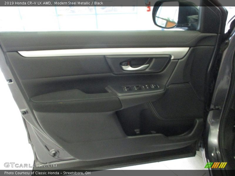 Modern Steel Metallic / Black 2019 Honda CR-V LX AWD