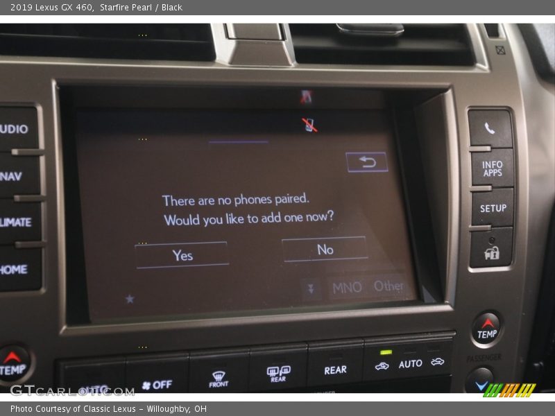 Starfire Pearl / Black 2019 Lexus GX 460
