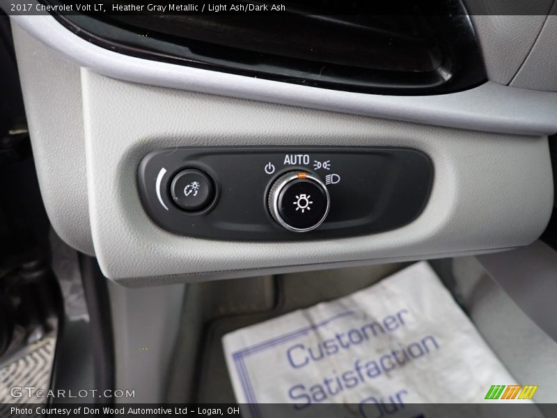 Heather Gray Metallic / Light Ash/Dark Ash 2017 Chevrolet Volt LT