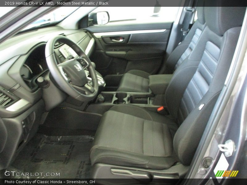 Modern Steel Metallic / Black 2019 Honda CR-V LX AWD