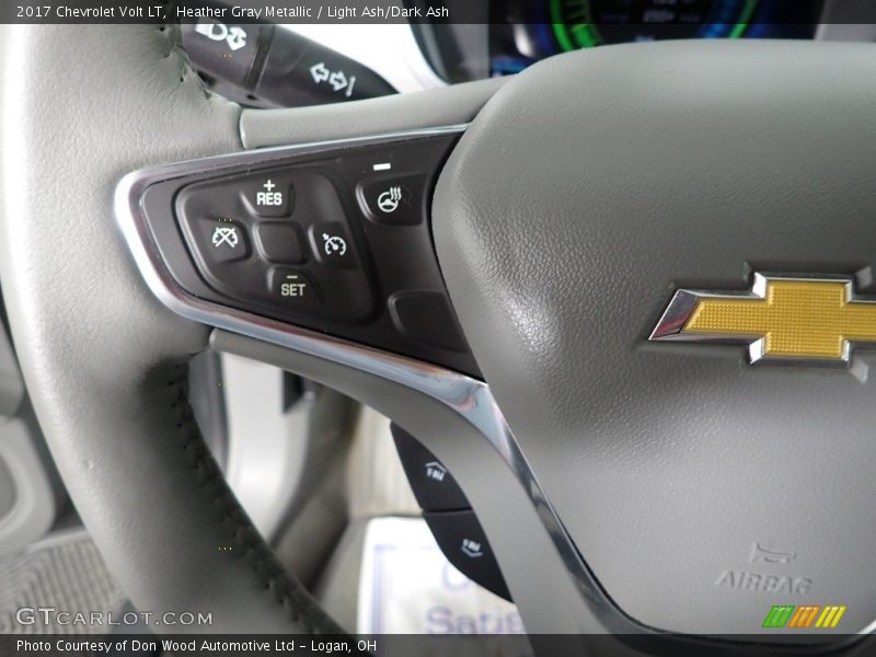 Heather Gray Metallic / Light Ash/Dark Ash 2017 Chevrolet Volt LT